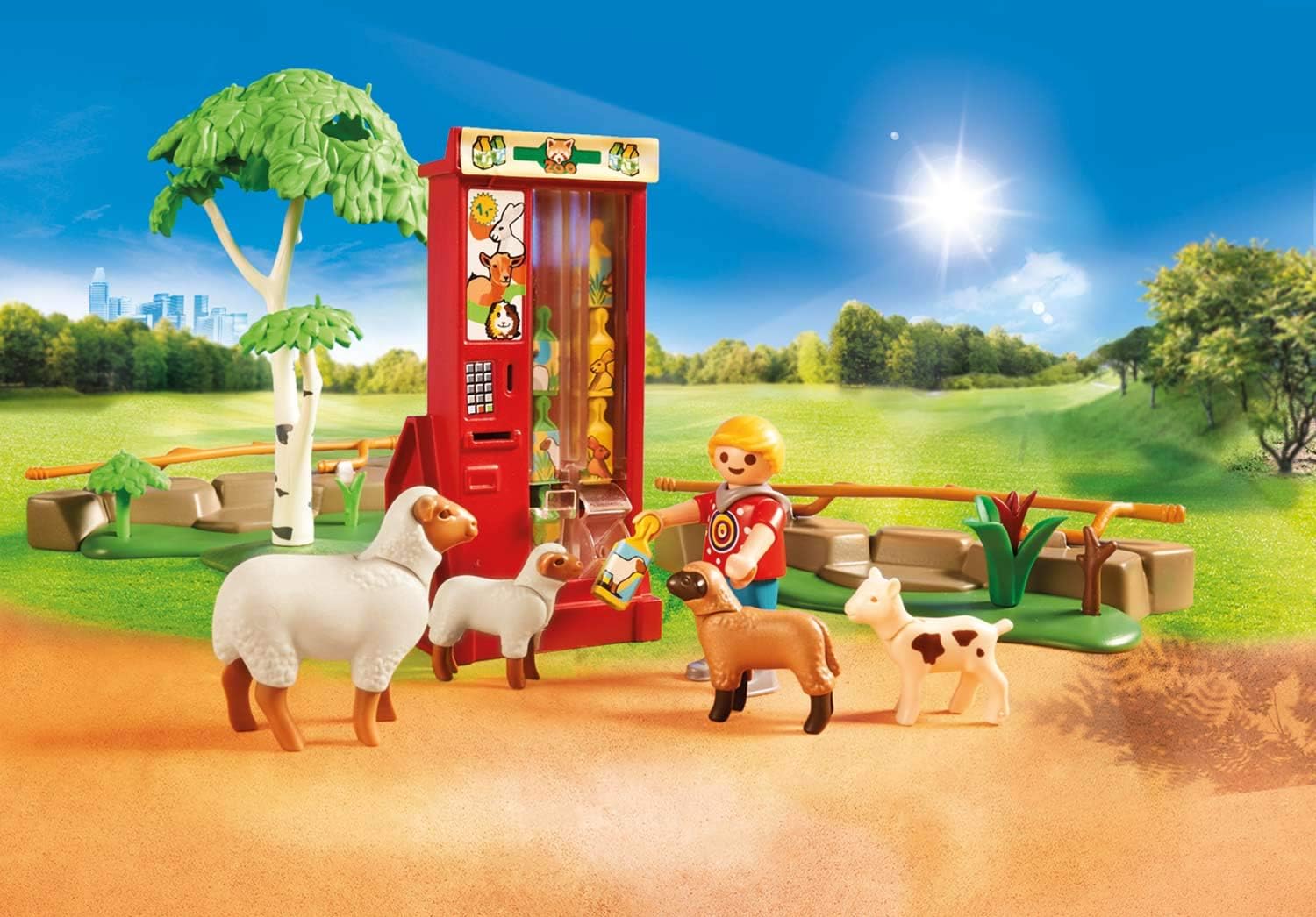 Playmobil 70342 Family Fun Petting Zoo, for Children Ages 4+, Fun Imaginative Role-Play, PlaySets Suitable for Children Ages 4+ - Image 5