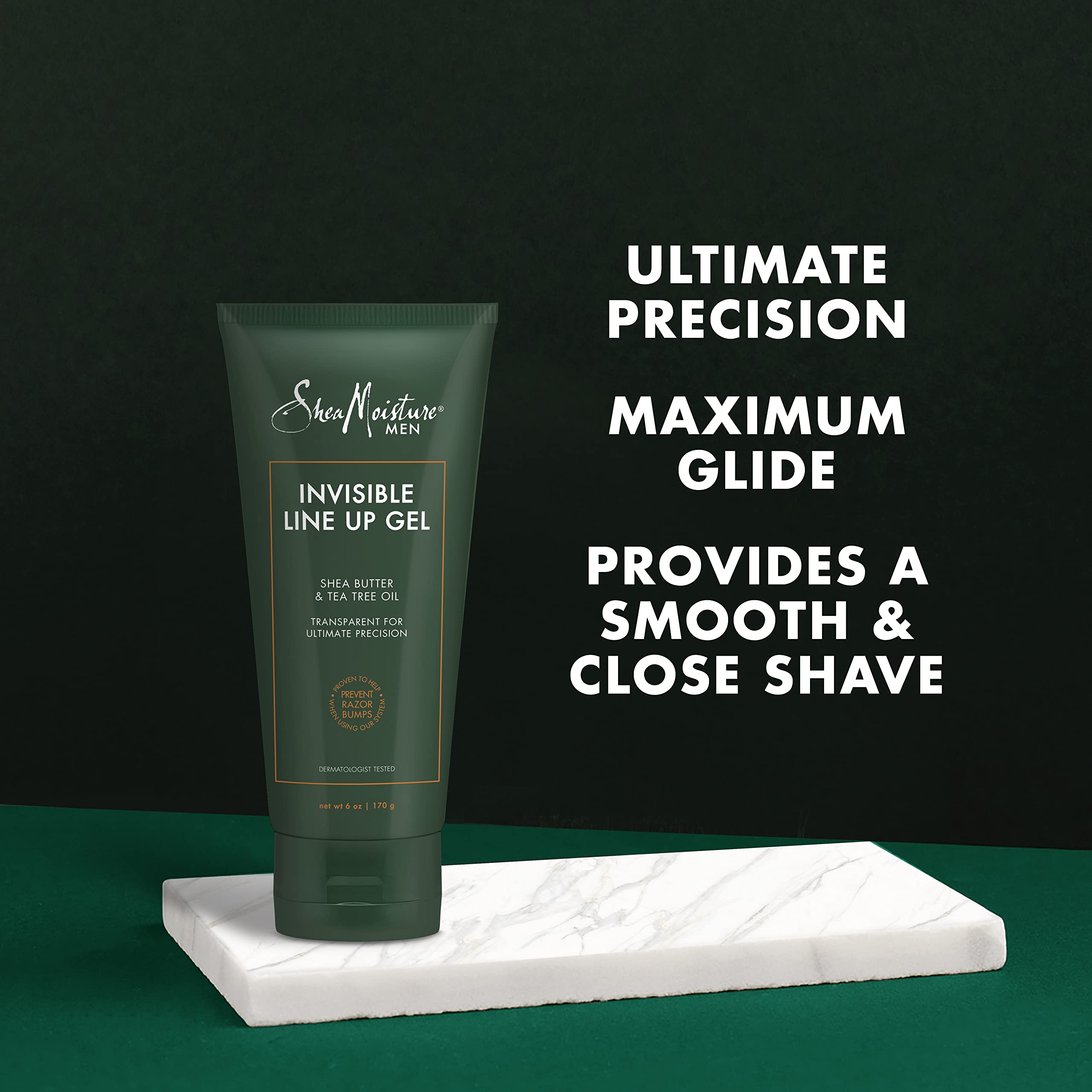 SheaMoisture Shaving Kit for Men - Double Edge Razor + 10 Blades, Pre-Shave Softening Oil, Invisible Line Up Gel, Smoothing Shave Butter, Aftershave Care Restoring Cream, Gifts for Men (5 Piece Set)