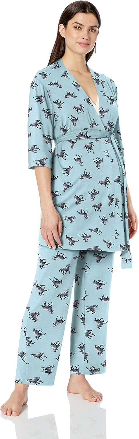 5 Piece Maternity and Nursing PJ Pant Set for Mom and Baby at  Women’s Clothing store
