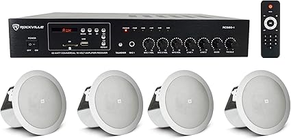 receiver for ceiling speakers