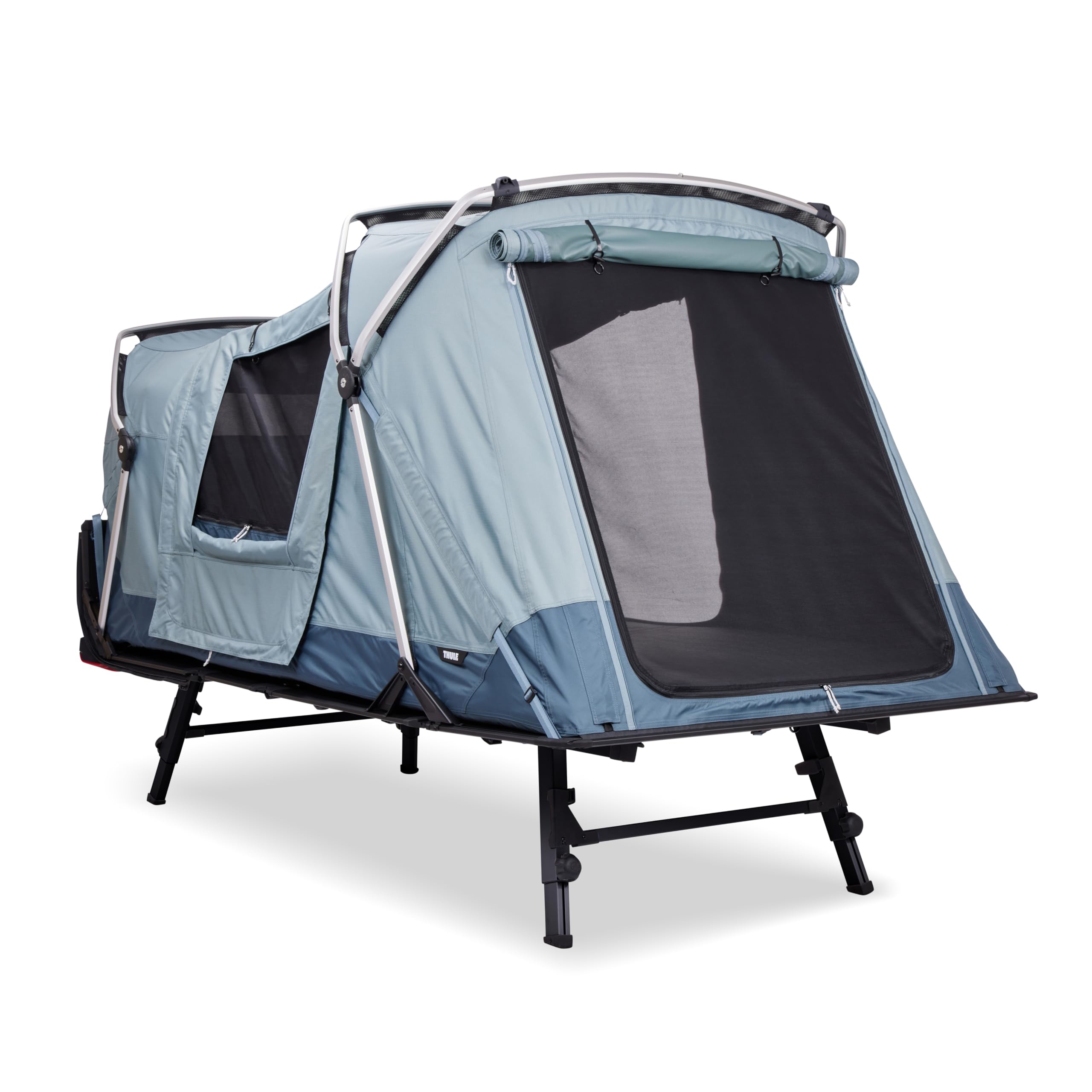 View 1 of Thule Outset Hitch-Mounted Tent, Sleeps 3 People, Easy Setup, Detaches from Vehicle, Car Camping for Jeep, Truck, SUV, Van