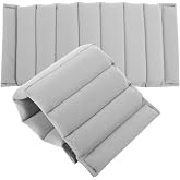 VOSAREA Camera Bag Dividers 2 pcs Grey Lint 27.00X12.00X0.80cm/10.61X4.7 | Shock-Absorbing Design, Lightweight and Portable, Easy to Clean, for Camera Bags