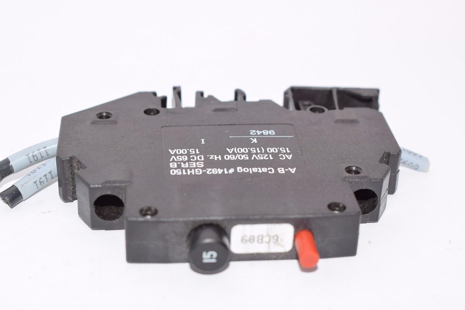 ALLEN BRADLEY 1492-GH150 DIN Rail Mount, 1 Pole, Circuit Breaker, 50/60