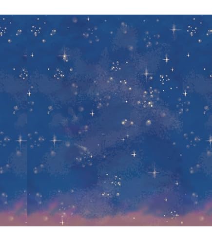 Nativity Sky Background - 30x4 Foot Christmas Scene Setter Vinyl Backdrop