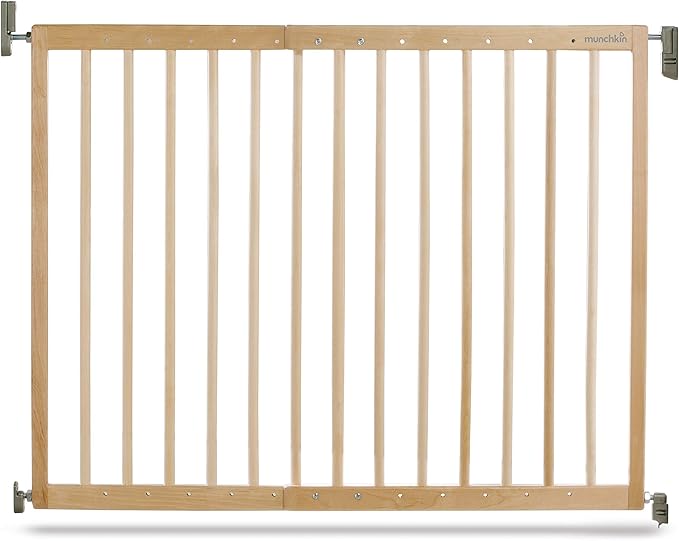 Munchkin Barriere De Securite Extensible En Bois Amazon Fr Bebes Puericulture