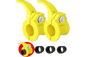 ZY-HUAN Barbell Clips 1 inch I Multi-Size Adjustable Barbell Collar I 1 inch Barbell ClampsIQuick Release Weight Clips Pair of Locking for Dumbbell Bar