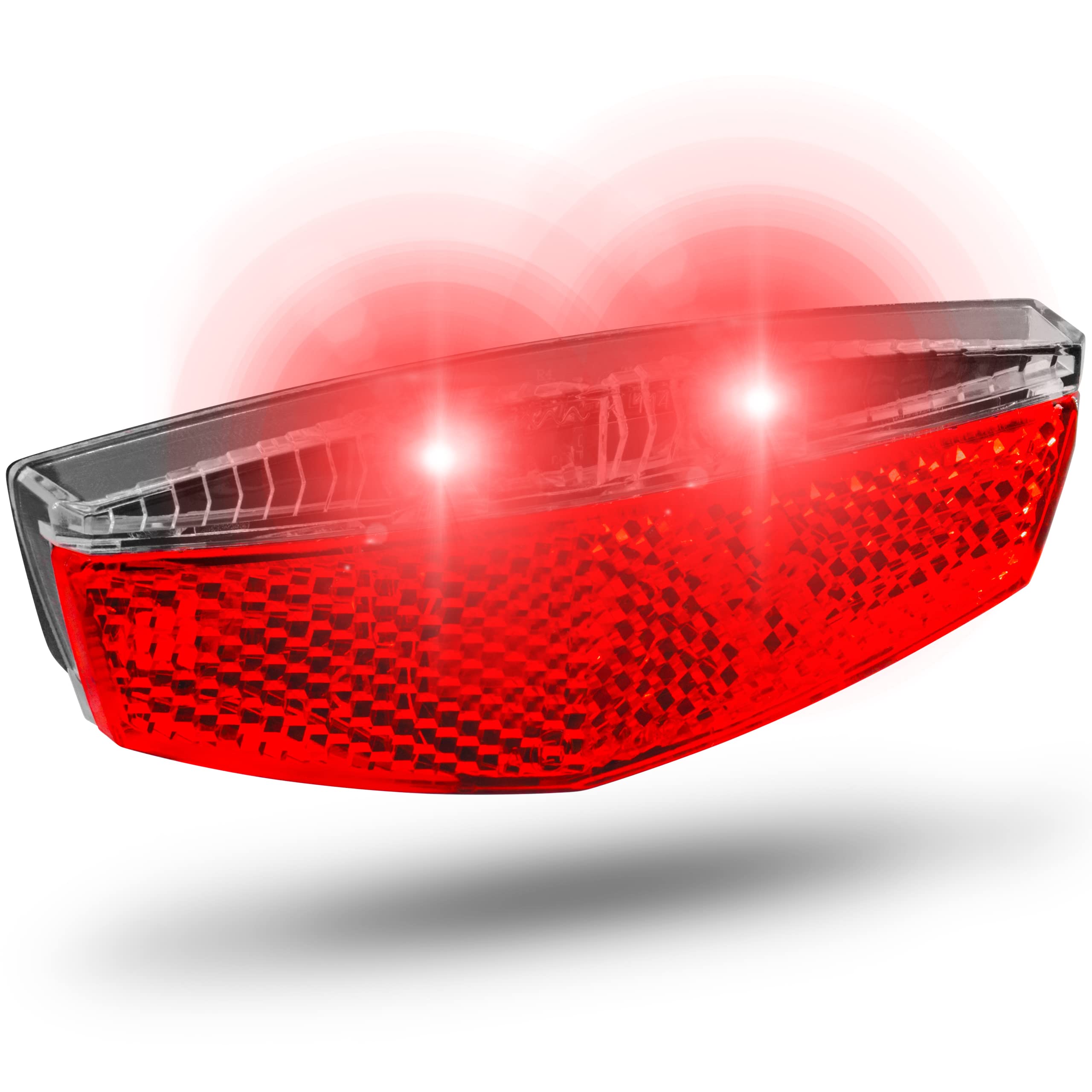 Büchel, Tivoli, LED luggage carrier tail light with parking light function, black, 50752