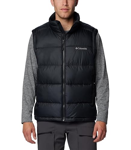 Columbia Men's Delta Ridge II Down Vest, Black, Small at Amazon