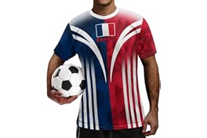 Viuacagoru Soccer Jersey for Men Short Sleeve 2026 World Cup Jersey Breathable Mens Jerseys Quick Dry Training Team Jerseys
