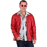 Adult Deluxe Fight Club Tyler Durden Costume for Men - Includes Jacket, Shirt & Glasses - Officially Licensed
