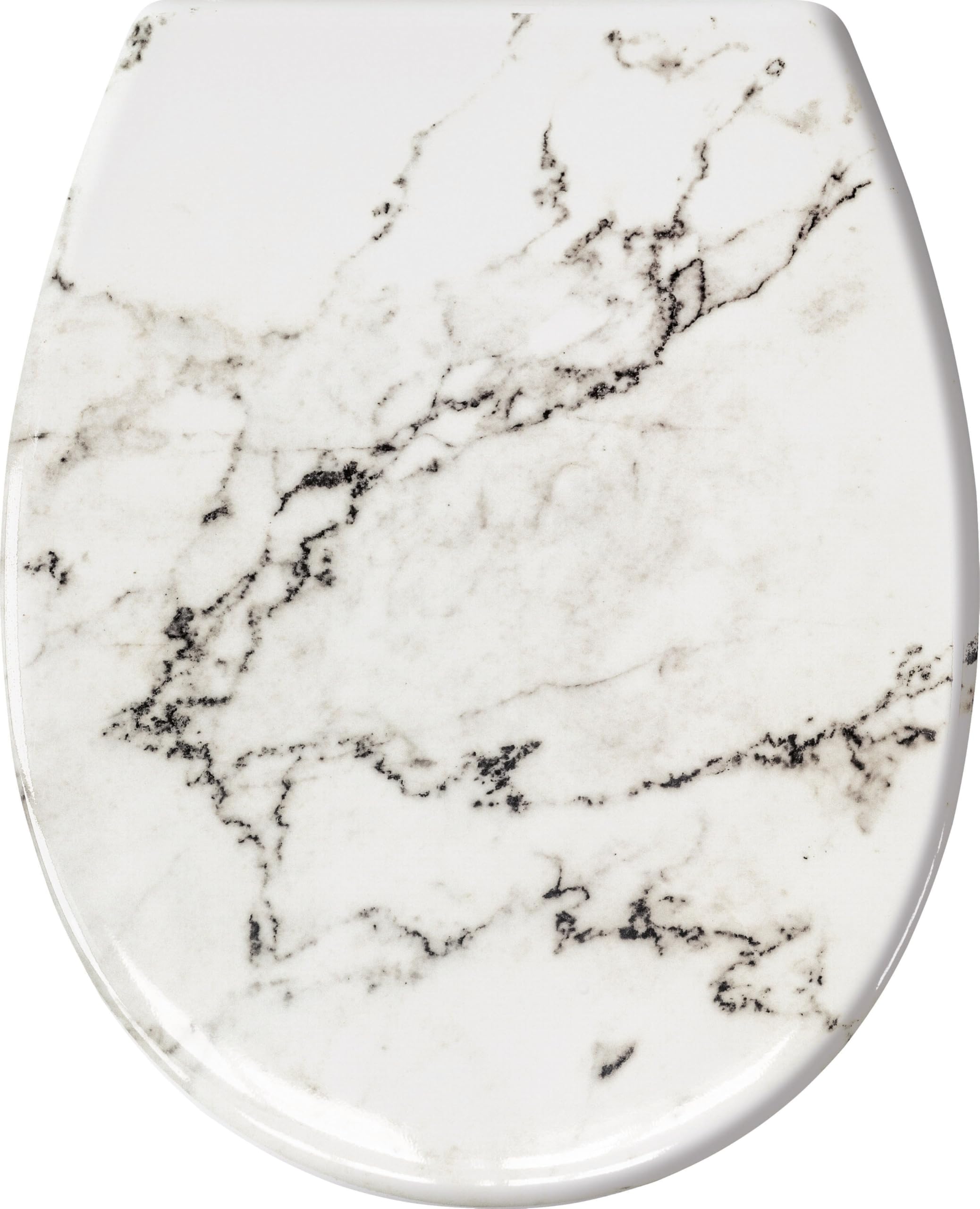 Kleine Wolke marble, WC-Seat, 37x 45 cm, anthrazit, Anthracite
