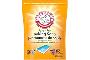 ARM & HAMMER Baking Soda, For Cleaning and Deodorizing, 4.89-kg Resealable Bag
