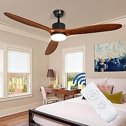 Depuley 52" Ceiling Fan with Lights Remote