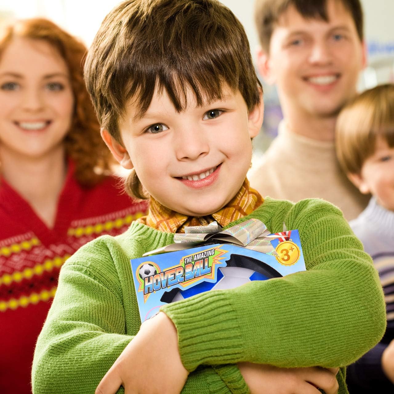 ATOPDREAM Cool Toys for 3-12 Year Old Boys, Hover Soccer Ball Indoor Kids Toys Floating Air Power Training Ball for Boys Age 3-12 Great Gift for Birthday Halloween Christmas, Blue: Toys & Games