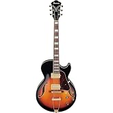 Ibanez Artcore AG75G Semi-hollow Electric Guitar - Brown Sunburst