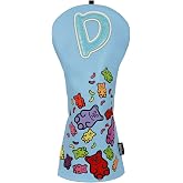 mytag Golf Club Covers for Woods and Driver Gummy Bears Pattern | Golf Headcovers for Kids Youth Girls Boys