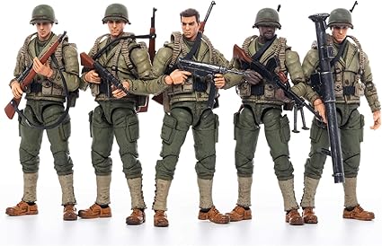 JOYTOY 1/18 Action Figures 4-Inch WWII 