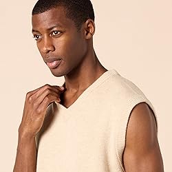 Amazon Essentials Men's Lambs Wool Sweater Vest