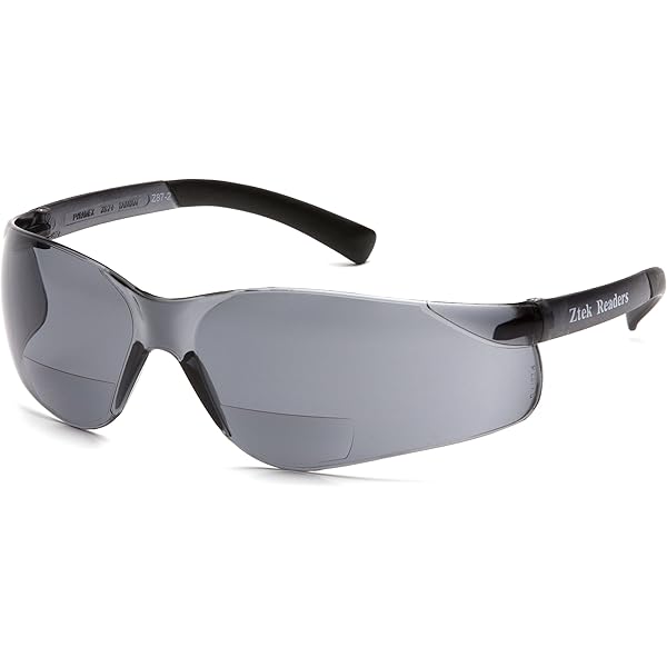 PYRAMEX Safety Sb1830R15 Venture II Readers Cadre Noir Avec