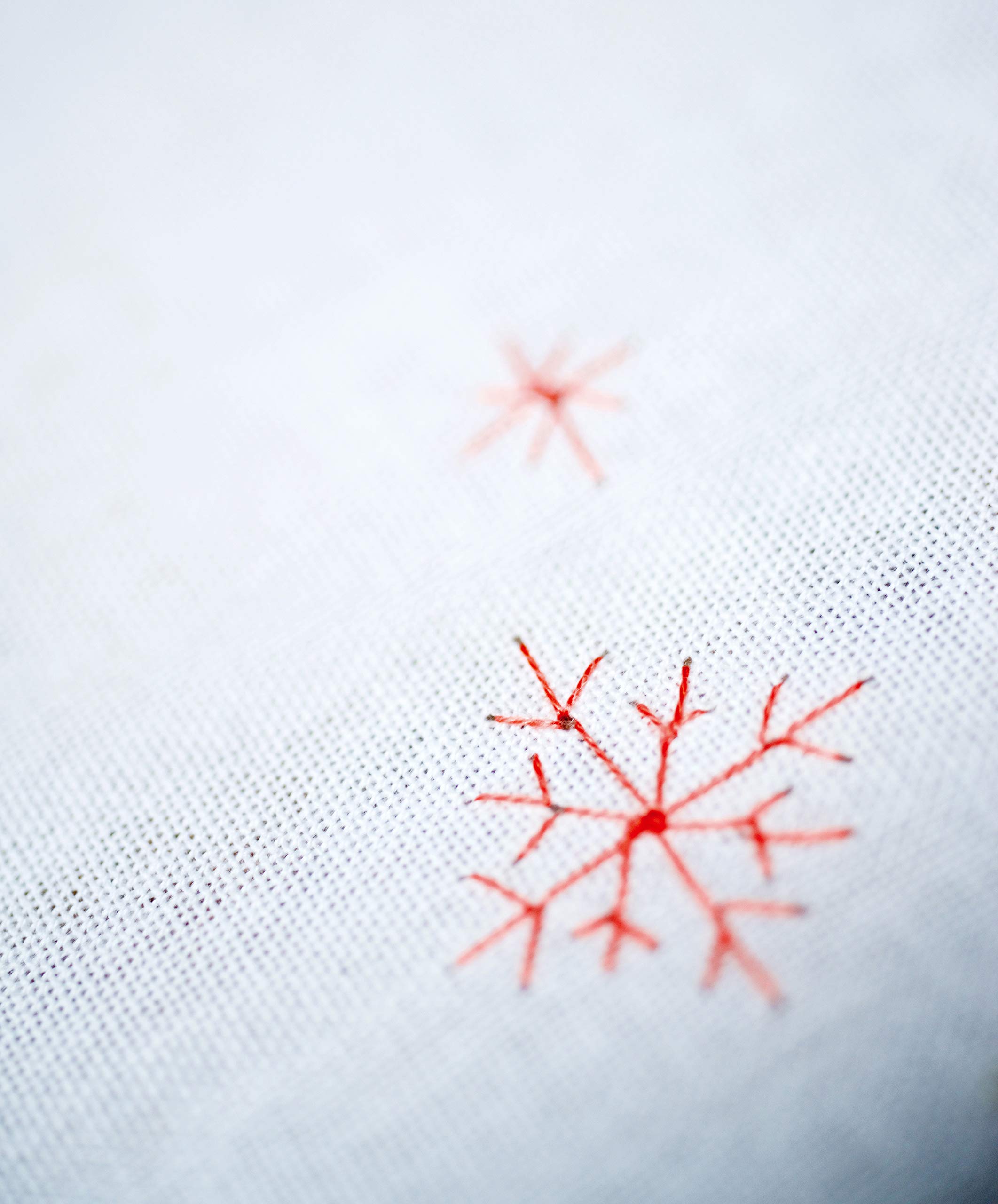 Vervaco Tablecloth Kit Christmas Gnomes, Cotton, Multicolour, 80 x 80 x 0,3 cm PN-0158016