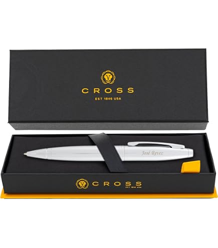 Amazon.com : Cross Bailey Medalist Ballpoint Pen, Chrome with 23k