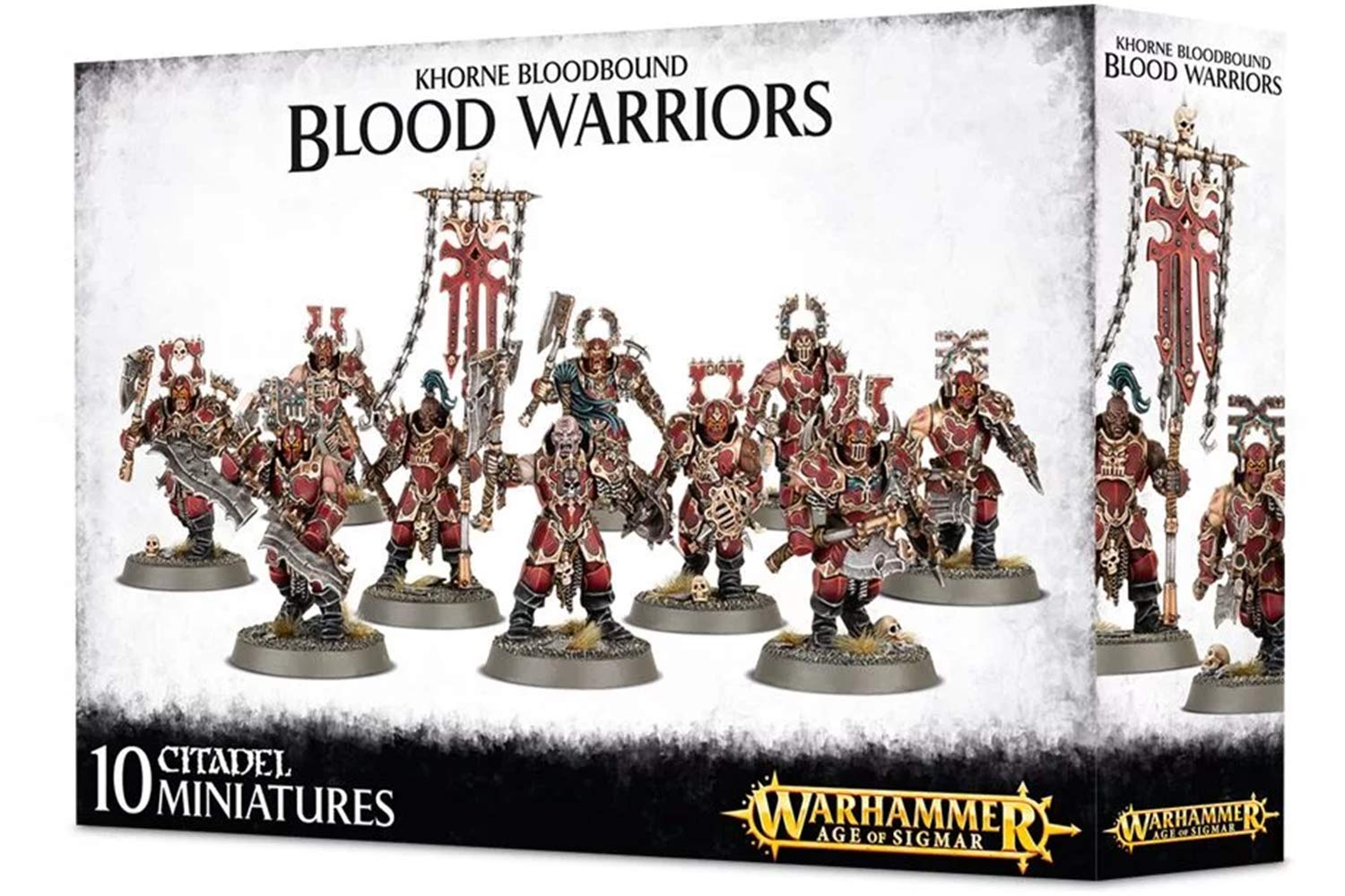Games Workshop 99120201036 Khorne Bloodbound Blood Warriors Tabletop and Miniature Gaming
