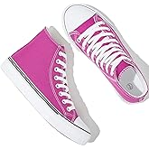 yageyan Womens High Top Canvas Sneakers Lace up Fashion Shoes for Women Casual Classic