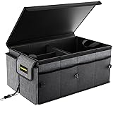 MIKKUPPA Car Trunk Organizer - 65L Collapsible