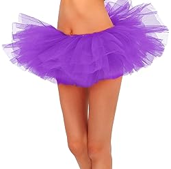 Tutus for Women Vintage 5 Layers Tulle Tutu Costume