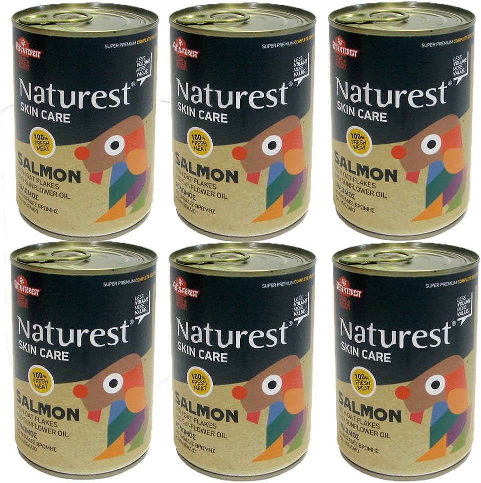 Pet Dog Interest 1406 Naturest Skin Care Salmon x6