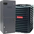 Goodman 3.5 TON 15.2 SEER2 Multi-Position R-32 Heat Pump System with air handler (GLZS4BA4210 condenser and AMST42CU1300 air handler)