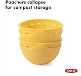 OXO Good Grips 2-Piece Silicone Egg Poacher Set view 7