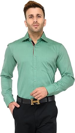 sea green formal shirt