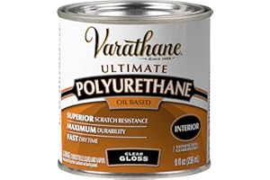 Varathane 9061H Oil-Based Ultimate Polyurethane, Half Pint, Gloss Finish