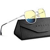 ANYLUV Blue Light Blocking Glasses for Men, Fashion Lightwight Blue Light Glasses Computer Screen Blocker Eyewear