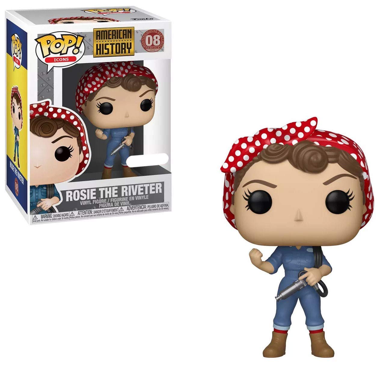 Funko Pop! Icons: History - Rosie The Riveter (Exclusive)