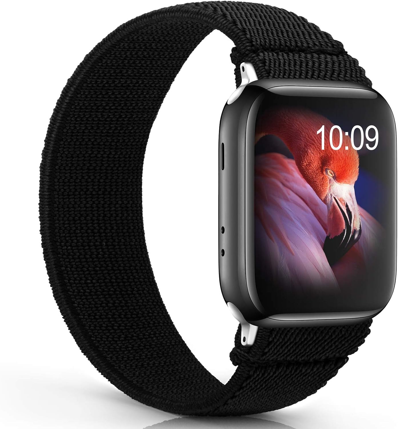 Solo Loop Elastic Band Compatible for Apple Watch Bands 44mm 42mm 40mm 38mm Women Men,Stretchy Nylon Braided Sport Strap Wristbands for iWatch Series SE 3 6 5 4 2 1 for Girl Ladies