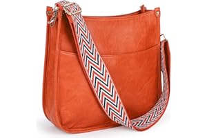 Viva Terry Vegan Leather Crossbody Fashion Shoulder Bag Purse with Adjustable Strap