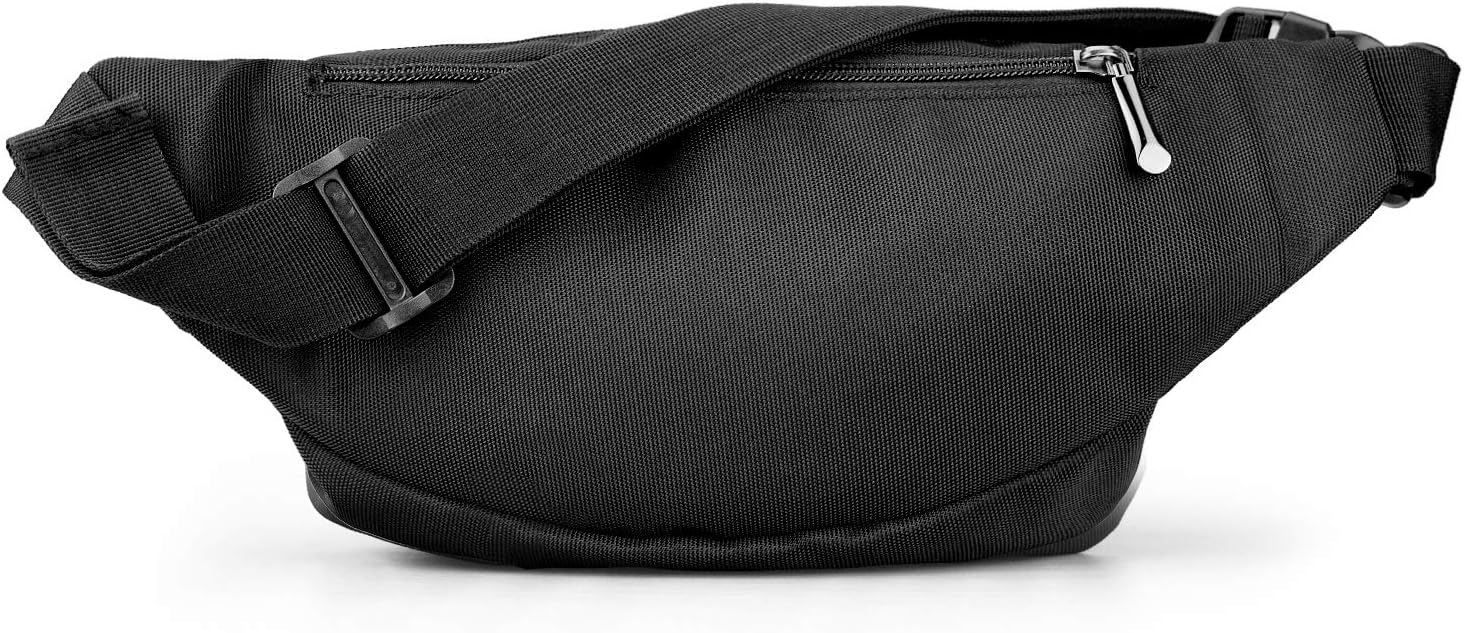 Fanny Pack for Men&Women with Water-Resistant Adjustable Strap Waist Pack Bags for Sports Workout Running Traveling Hiking Cycling Casual Carrying of All Phones: Sports & Outdoors