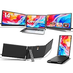 Cevaton Laptop Screen Extender, 14" FHD 1080P
