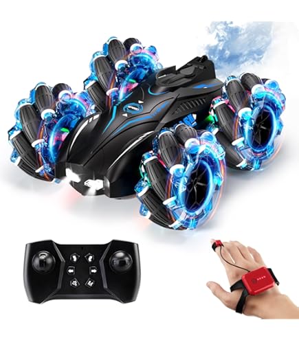 【極美品】Deejoy　 Jovow RC Stunt Car　リモコンカー Amazon.com: Jovow RC Stunt Car, 2.4GHz 4WD Gesture Sensing