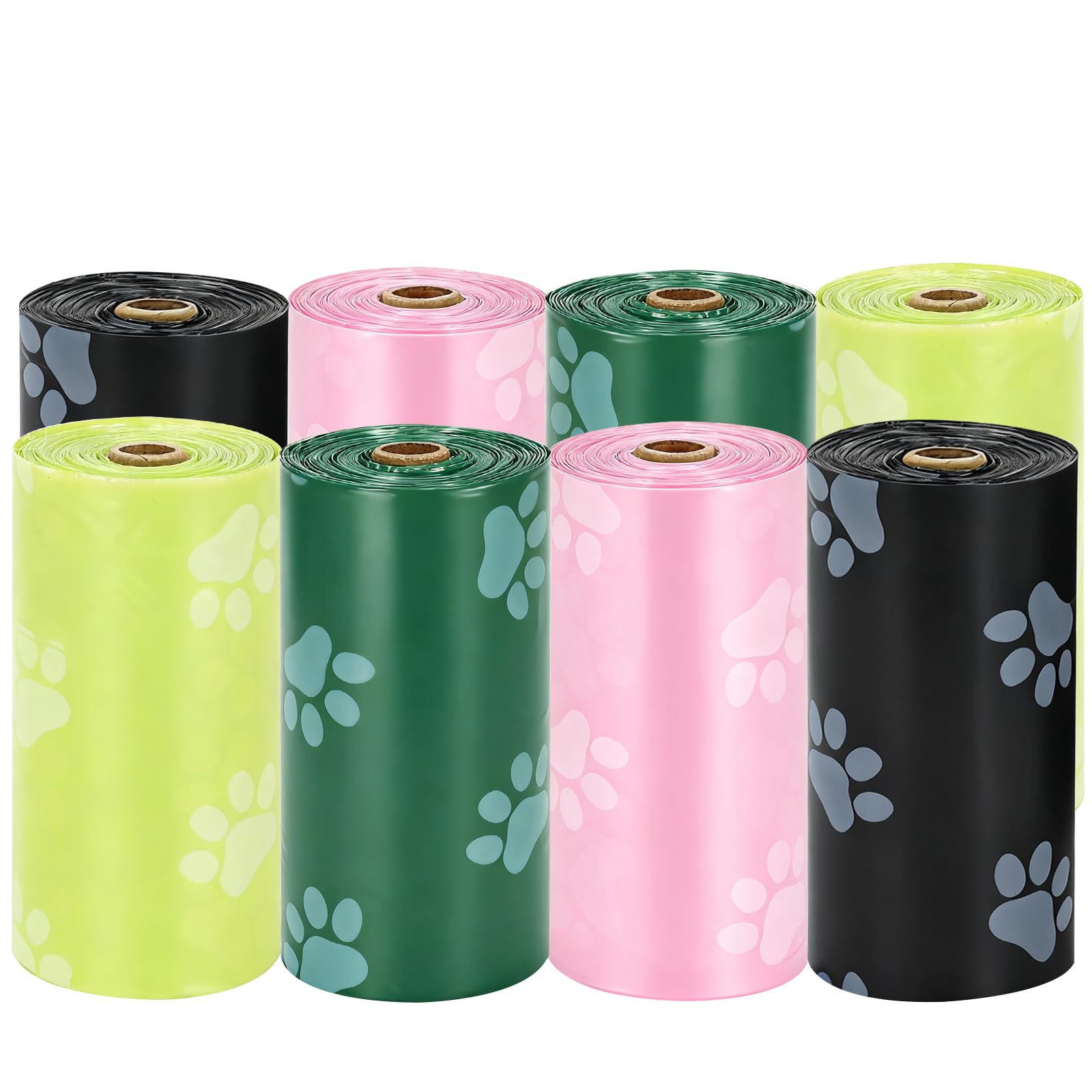 Photo 1 of 120Pcs Thick Dog Poop Bags Rolls, Leak-Proof Poop Bags for Dog and Cats Litter, 9x13 Inch Scented Pet Waste Bag for Small - Large Dogs Walking, Fits Most Doggie Bag Holder for Leash