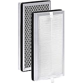 EMSU Air Purifier Replacement Filter, Compatible with 15, 3 in 1 Integration of Pre-Filter, H13 True HEPA and Activated Carbon