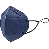 Well Before KN95 Disposable Face Mask 10 Pack | Individually Wrapped Mask with Adjustable Ear Loop