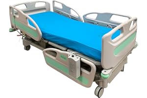 HopeFULL (Model No : HCMA-5 Premium 5 Function Full Electric Hospital ICU Bed with Air-Mattress & Air-Blower Included LINAK Motor and Control System, Central Locking System and Battery Back-up System
