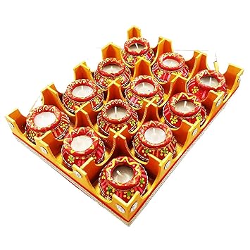 Buy Grasme Made In India Handmade Mangal Kalesh Reusable Matki