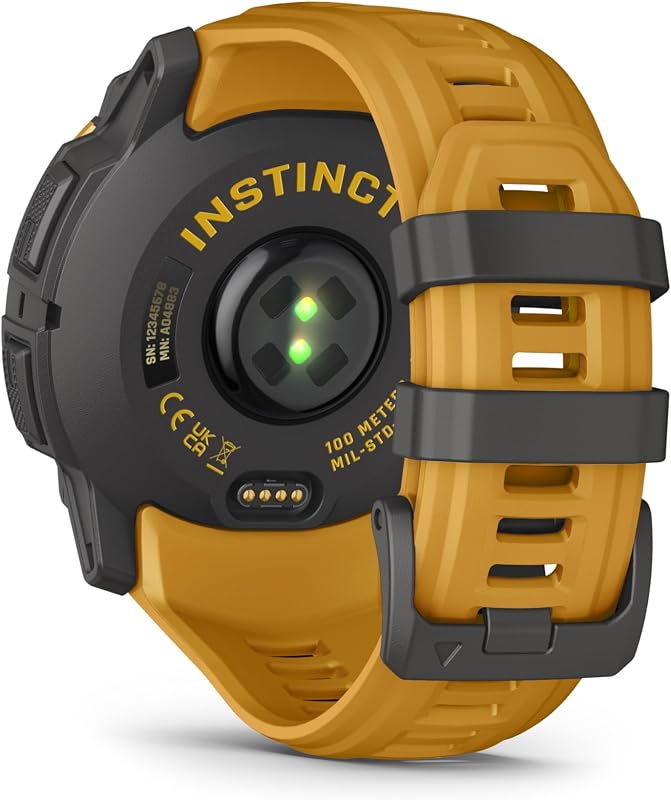 Instinct 3 Solar 50 mm, Relógio Inteligente com GPS, Laranja