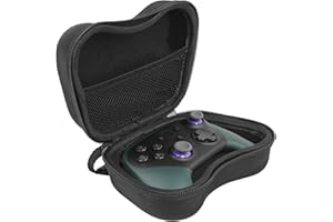 Linkidea Hard Travel Controller Case Compatible with Luna Controller Wireless, Google Stadia, PS4/5, Xbox, Switch Pro Control