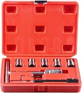 DAYUAN 7PC Professional Diesel Injector Seat Cutter Cleaner Tool Set Carbon view 2