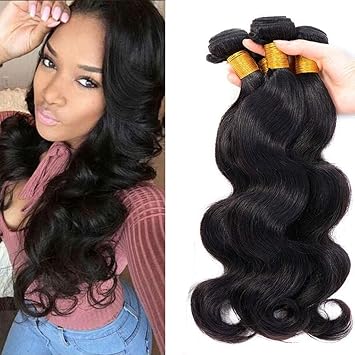 Amazon Com Newness Indian Body Wave Virgin Hair 3 Bundles 8a